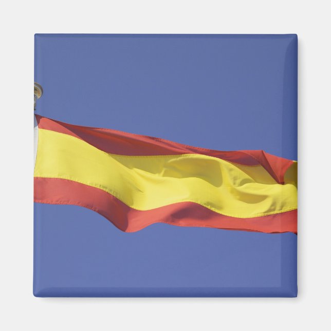 Imán bandera española RF) (Frente)