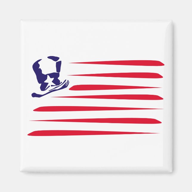 Imán Bandera estadounidense (Frente)