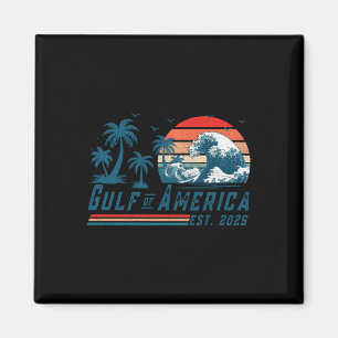 Imán Bandera Estadounidense 2025 Del Golfo De Estados U