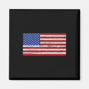 Imán Bandera Estadounidense 4 De Julio Patriótico Estad