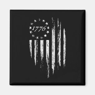 Imán Bandera Estadounidense Betsy Ross 1776 13 Estrella