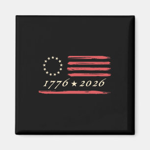 Imán Bandera Estadounidense De 13 estrellas Betsy Ross 