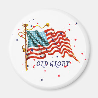 Imán Bandera estadounidense, gloria vieja