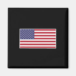 Imán Bandera Estadounidense Guay Patriótico Usa Bandera