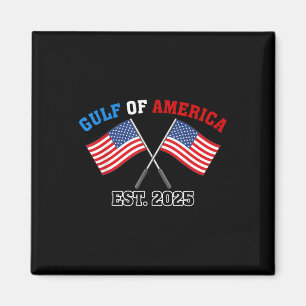 Imán Bandera Estadounidense Gul-f Retro Of America Est