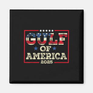 Imán Bandera Estadounidense Retro American Gulf Est 202