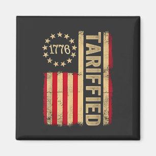 Imán Bandera estadounidense Tarrifs Americanos 1776