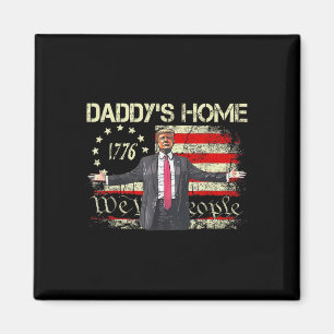 Imán Bandera estadounidense Trump 2024 Casa de papá Nos