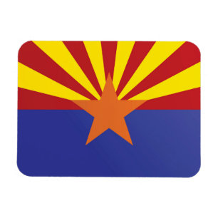 Imán Bandera Estatal de Arizona, Estados Unidos