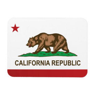 Imán Bandera estatal de California, Estados Unidos