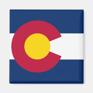 Imán Bandera Estatal de Colorado