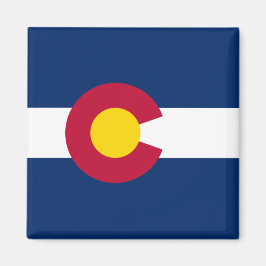 Imán Bandera Estatal de Colorado