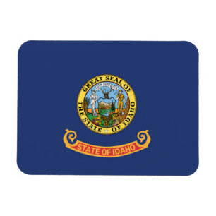 Imán Bandera estatal de Idaho, Estados Unidos