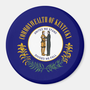 Imán Bandera Estatal de Kentucky