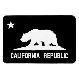 Imán Bandera Estatal de la República de California: imá