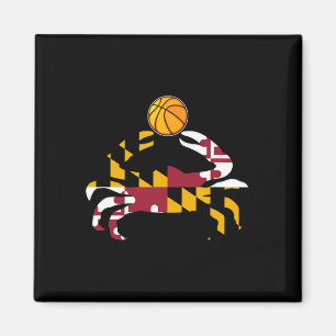 Imán Bandera Estatal De Maryland Orgullo De Cangrejo Az