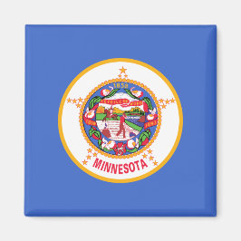 Imán Bandera estatal de Minnesota