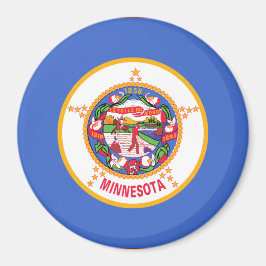Imán Bandera estatal de Minnesota