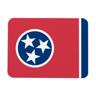 Imán Bandera estatal de Tennessee, Estados Unidos