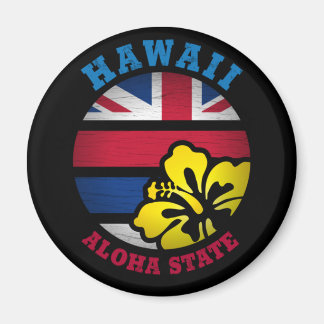 IMÁN BANDERA ESTATAL HAWAII ALOHA