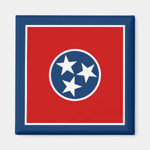 Imán Bandera Estatal Tennessee