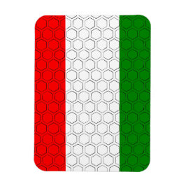 Imán Bandera estilizada de Hungría