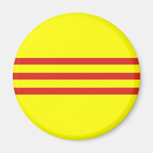 Imán bandera étnica de vietnam del sur