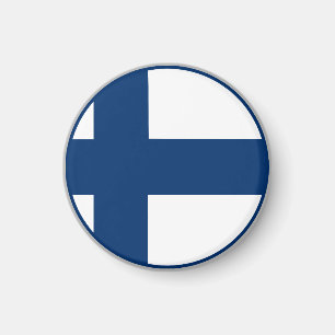 Imán Bandera Finlandesa