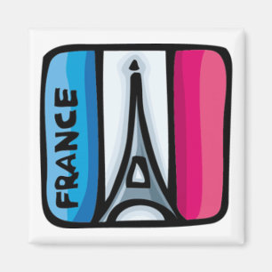 Imán Bandera francesa - Francia