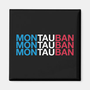 Imán Bandera francesa MONTAUBAN