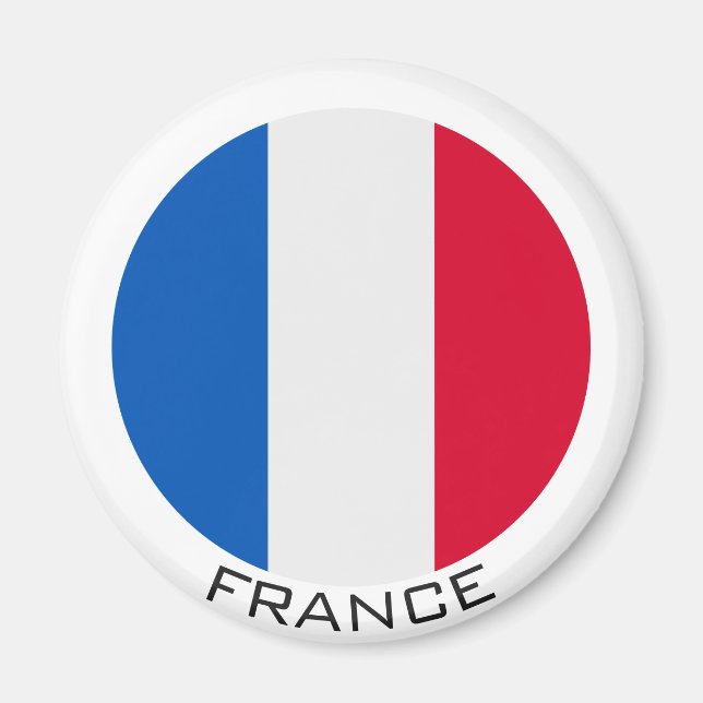 Imán Bandera Francia (Frente)