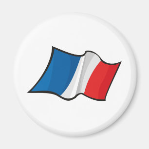 Imán Bandera fresca de Francia