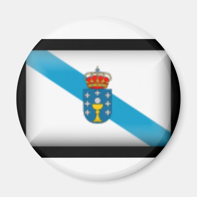 Imán Bandera gallega de España (Frente)