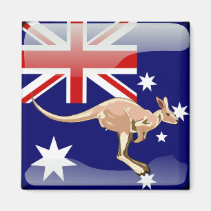Imán Bandera glamurosa australiana