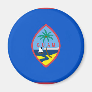 Imán Bandera GU de Guam