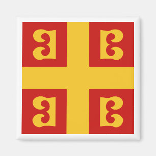 Imán Bandera Imperial Bizantina, siglo XIV