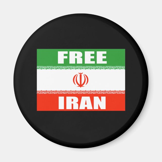 Imán Bandera IRÁN LIBRE (Frente)