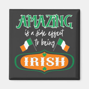 Imán Bandera irlandesa asombrosa Shamrock Lucky Celtic 