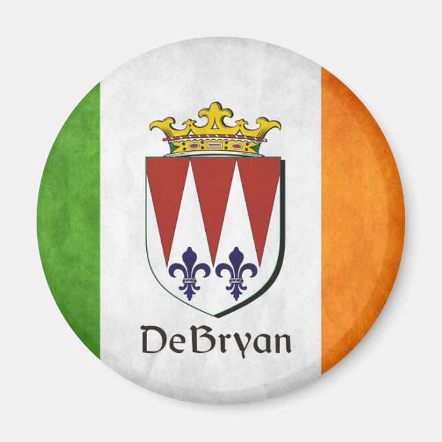 Imán Bandera irlandesa DeBryan (Frente)
