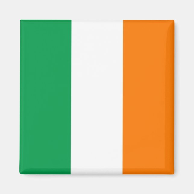 Imán BANDERA irlandesa zIE001, IRLANDA, Fridge (Frente)