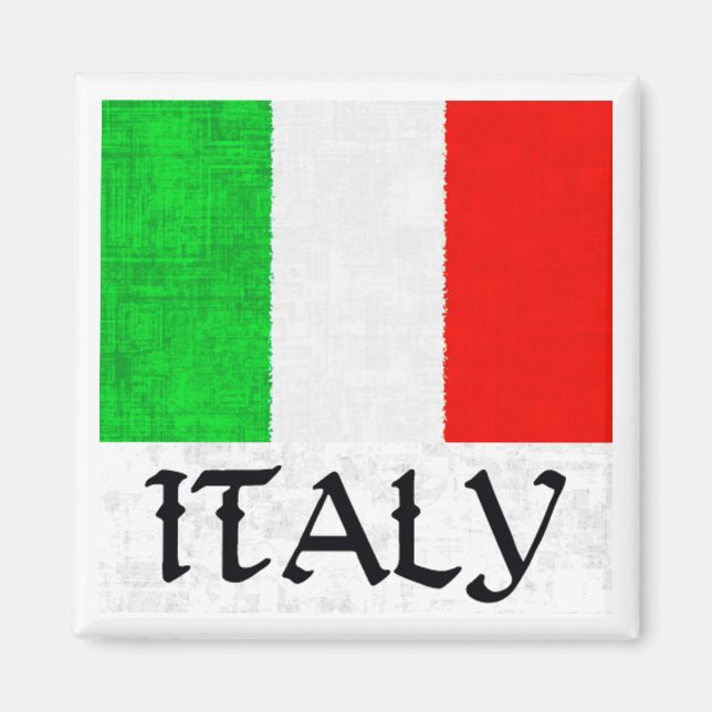 IMÁN BANDERA ITALIANA (Frente)
