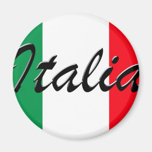 Imán Bandera italiana - Alta calidad