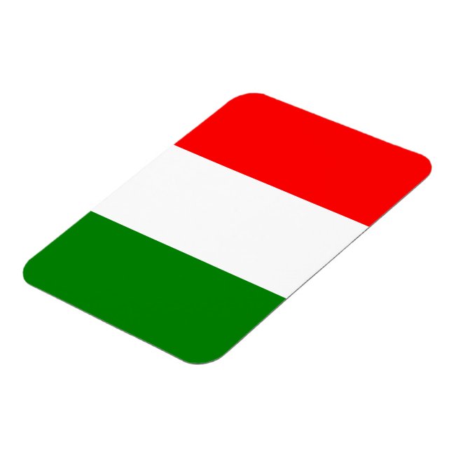 Imán Bandera italiana de Italia Bandiera d'Italia Magne (Lado Izquierdo)