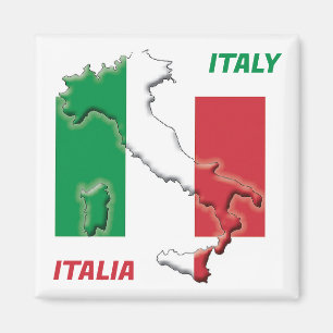 Imán BANDERA ITALIANA Italia