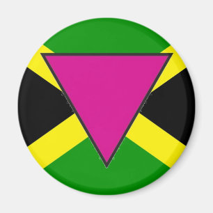 Imán Bandera jamaicana del orgullo gay