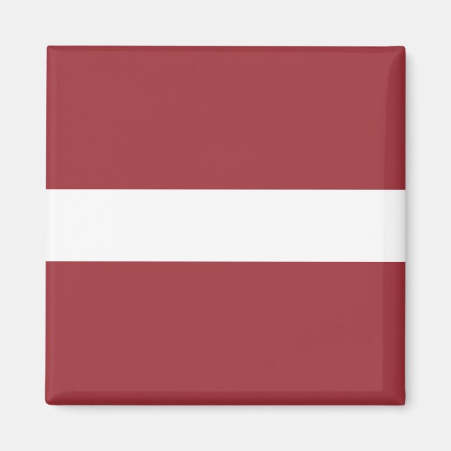 Imán BANDERA LATVIA zLV001, nevera (Frente)