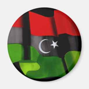 Imán Bandera libia de la bandera de la monarquía de la
