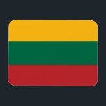 Imán Bandera lituana<br><div class="desc">Bandera lituana. Gran bandera de Lituania</div>