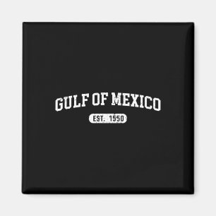 Imán Bandera Mexicana Retro Golfo De México Est 1550 Pa