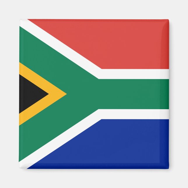 Imán Bandera Mundial de Sudáfrica (Frente)